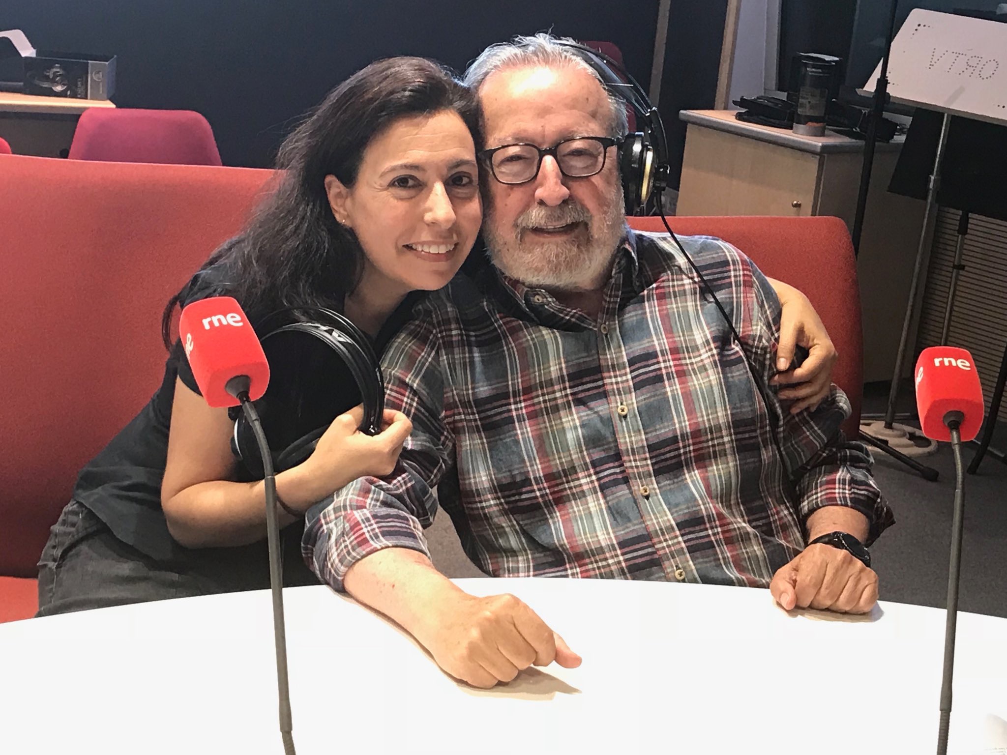 Laura Pardo y José Ramón Pardo en RNE